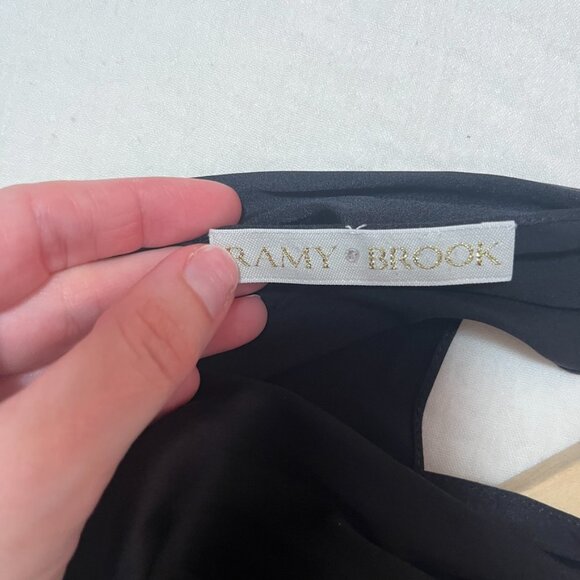 Ramy Brook Black High Neck High Neck Tank Size XS - Picture 3 of 6